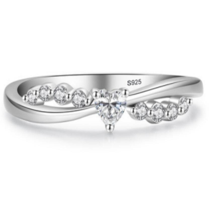 Anillo de plata-#7-Plata-SR028