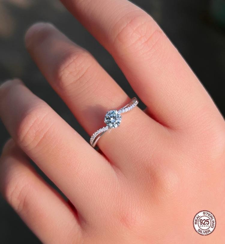 Anillo de plata-#7-Plata-SR072