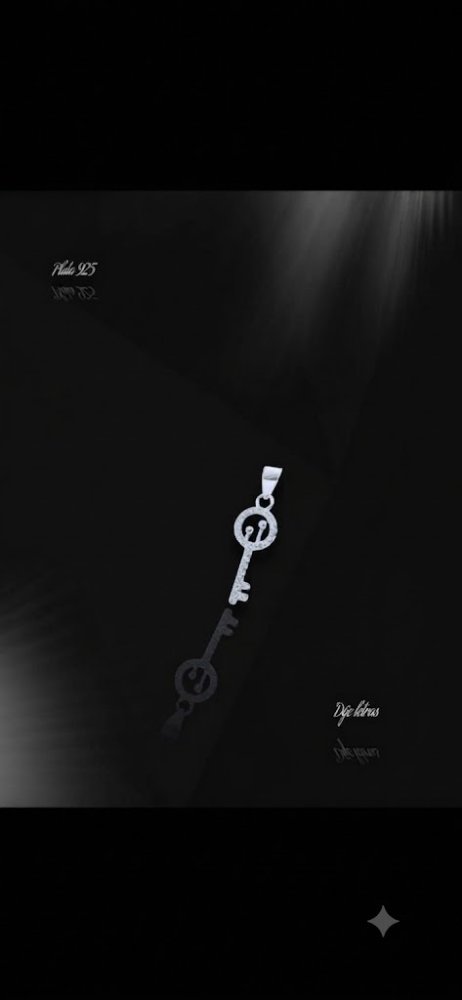 DIJE DE PLATA - LLAVE - D-0013