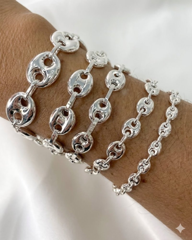 Gucci-Blanco-Plata-Pulsera