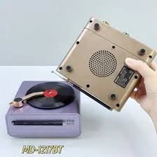 Parlante toca disco md-1217bt