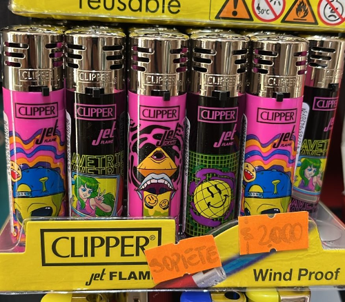 Encendedor clipper jet soplete