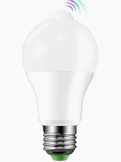 Ampolleta sensor de movimiento (led body sensor light 9w.