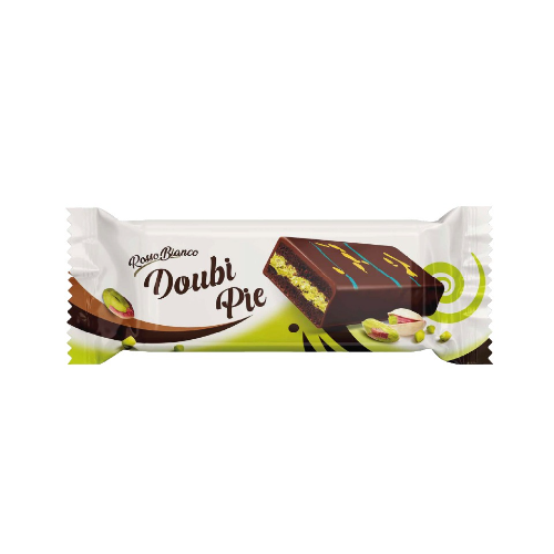 Chocolate Doubi Pie Rosso Bianco
