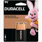 Pila bateria 9 v. duracell
