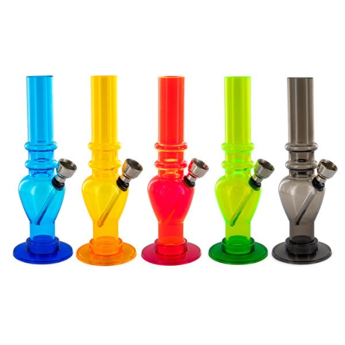 Bong acrilico colores 14cm.