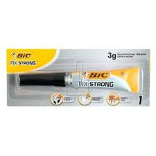 Pegamento gotita bic fix strong