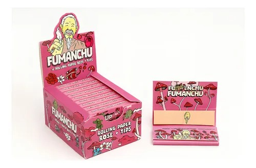 PAPELILLOS FUMANCHU TIPS PINK