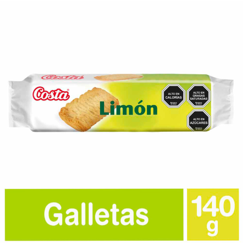 Galleta costa limón 140g.