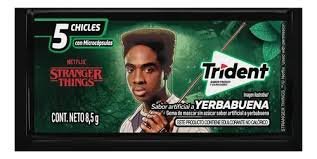 Chicle Trident yerbabuena 8,5g.