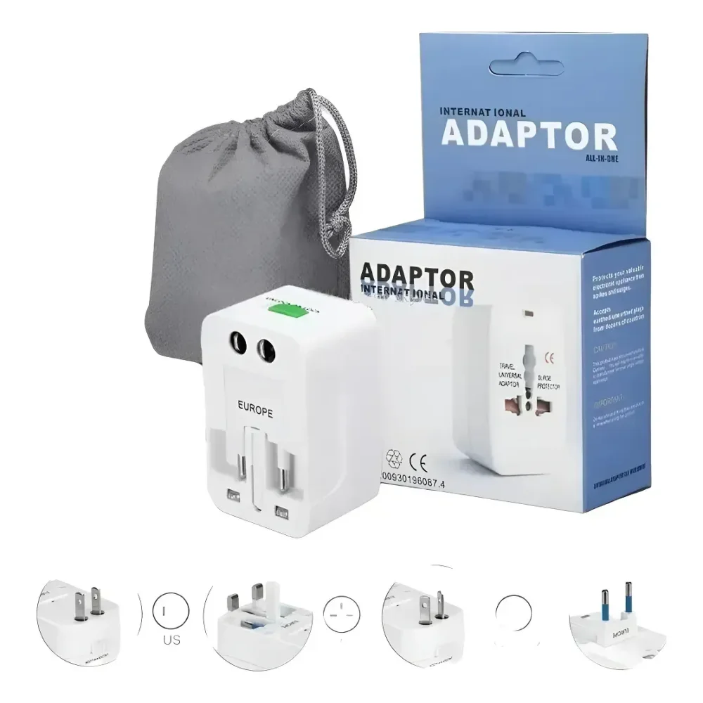 Encufe universal adaptador de viaje