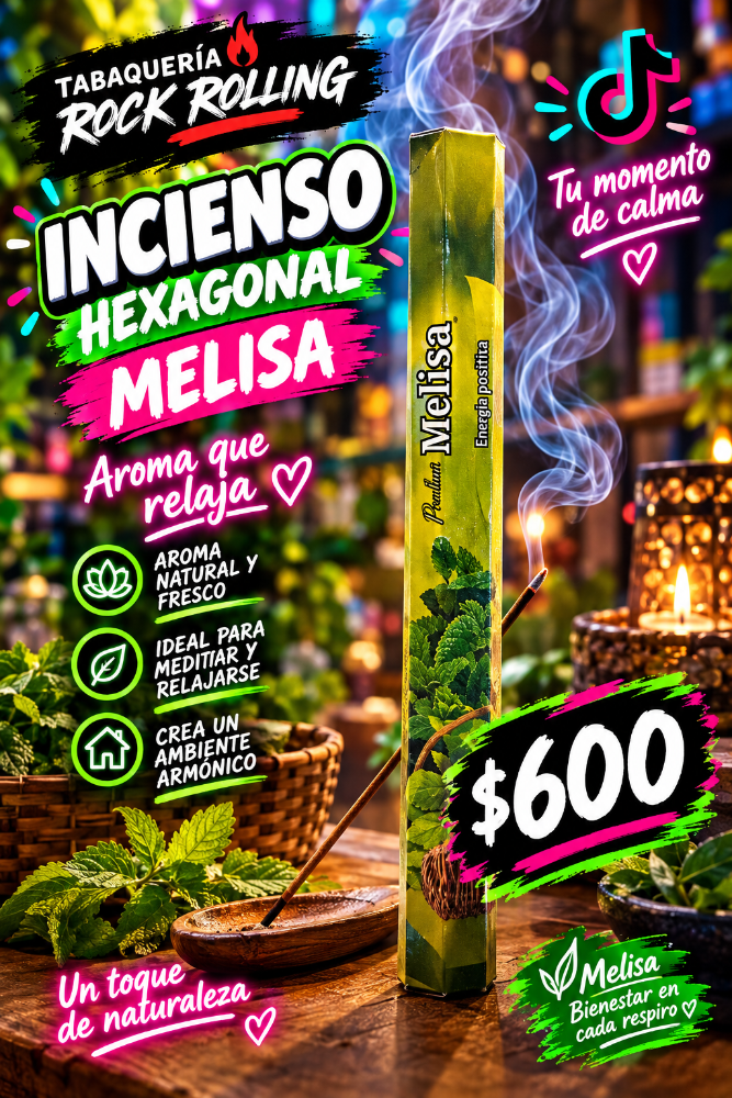 Incienso melisa hexagonal pradhan