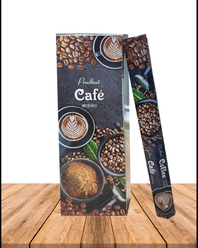 Incienso cafe hexagonal pradhan