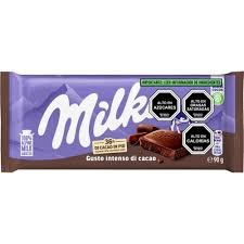 Chocolate Milka Gusto intenso di Cacao 100 g.