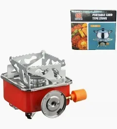 Cocinilla de campig portable card type stove k-202