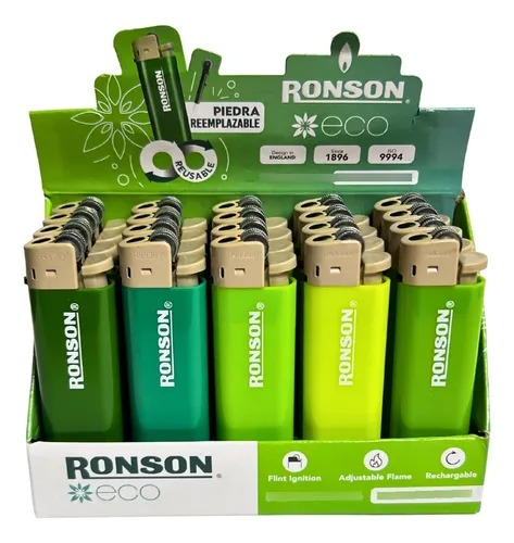 Encencendedor ronson eco reusble