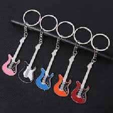 LLavero guitarra metalico