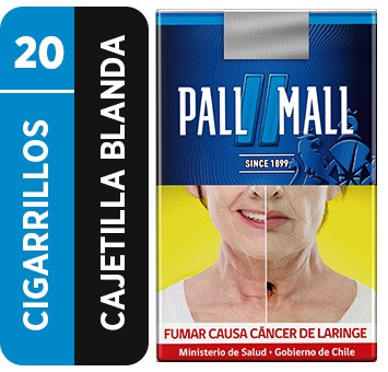 Pall mall azul 20 blanda