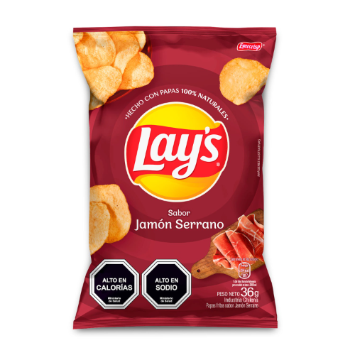 PAPAS LAYS JAMON SERRANDO 36 G