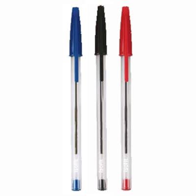 Lapiz pasta azul - rojo - negro