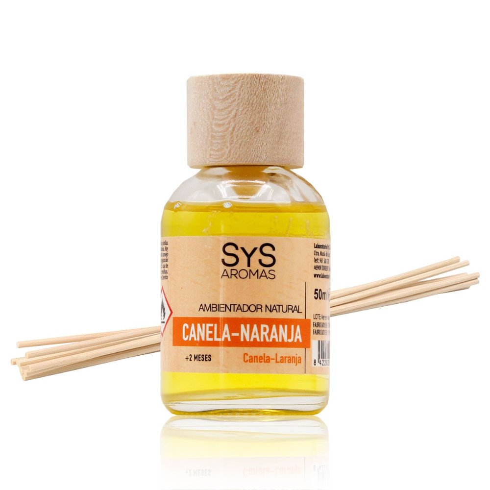 Ambientador Mikado canela Naranja sys 50 ml.