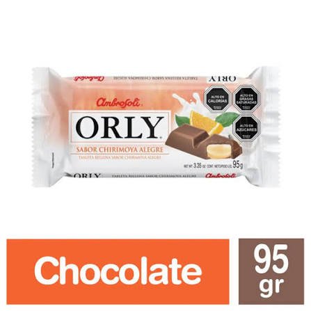 Chocolate orly chirimoya alegre 95g. Ambrosoli