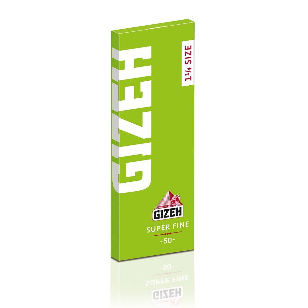 Papelillos Gizeh verde super fine n.1