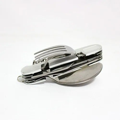 Cubiertos multifuncional metalico multi function knife