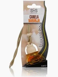 Ambientador auto canela naranja little car sys 6 ml.