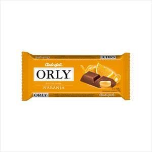 Chocolate orly naranja 95g. Ambrosoli