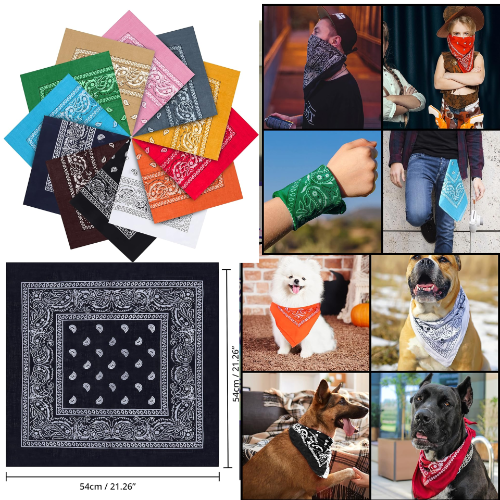 Pañuelo bandana de colores