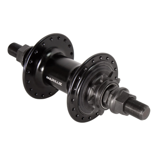 Maza trasera para bicicleta BMX 36H x 14g eje 3/8 con estrella de 9 dientes eje 14mm