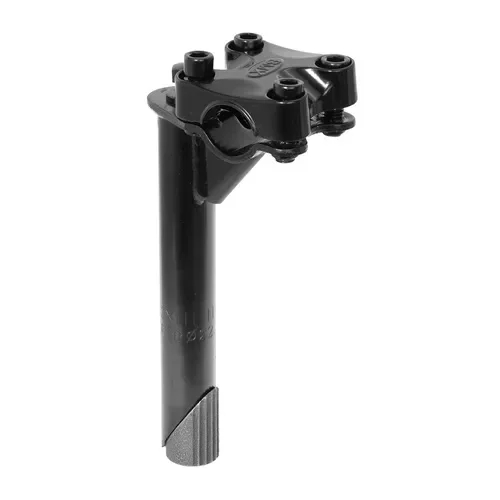 Poste de manubrio para bicicleta BMX de fierro negro Cobra 22.2mm ZHX