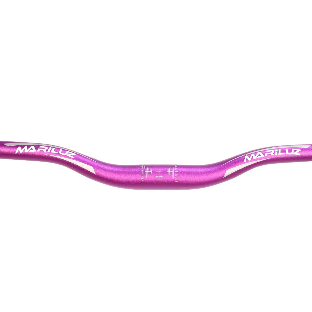 Manubrio para bicicleta 31.8 x 820mm aluminio morado