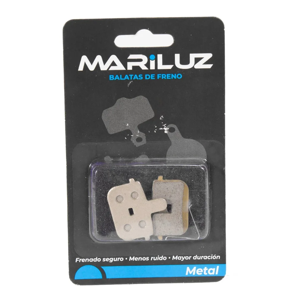 Balata de freno de disco para bicicleta metalica compatible caliper M375 - MT200 - BB5 - BB7 Mariluz