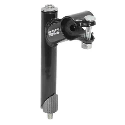 Poste de manubrio para bicicleta MTB negro 150x60 22.2 con tornillo allen