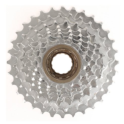 Rueda libre para bicicleta 13-32 dientes 8 pasos indexada cromada Tri-Diamond