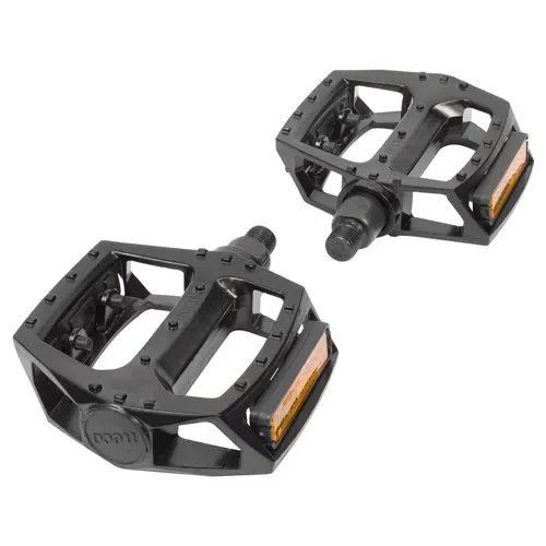 Pedales para bicicleta 1/2 de aluminio negro WP313 Neco
