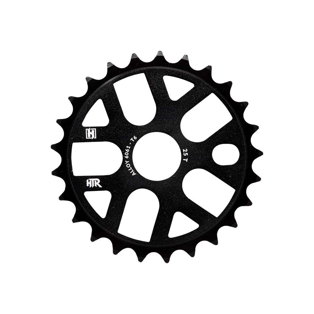 SPROCKET DE 25 DIENTES EN ALUMINIO 6061 CON RELACIÓN 1/2X3/32X25 PARA BMX HTR