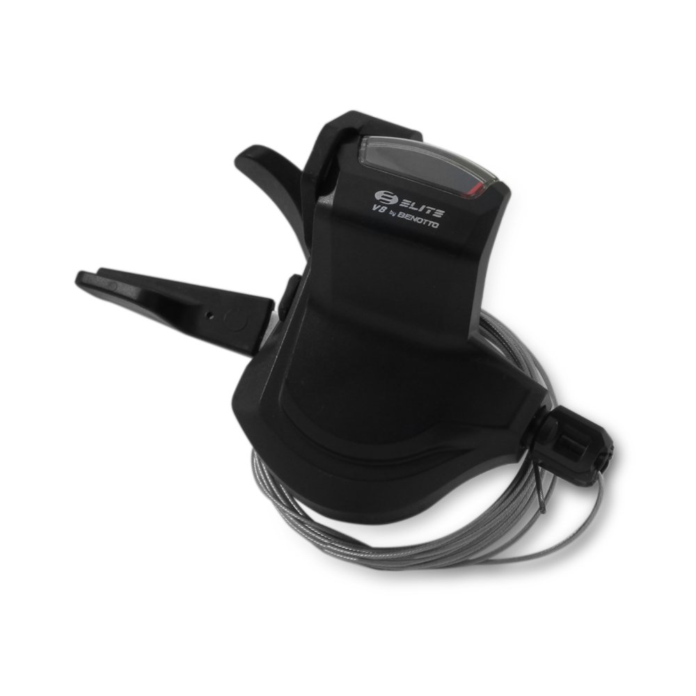 Palanca de Mando ELITE MX9-C Montaña Izquierda 3P. Con Cable Negro