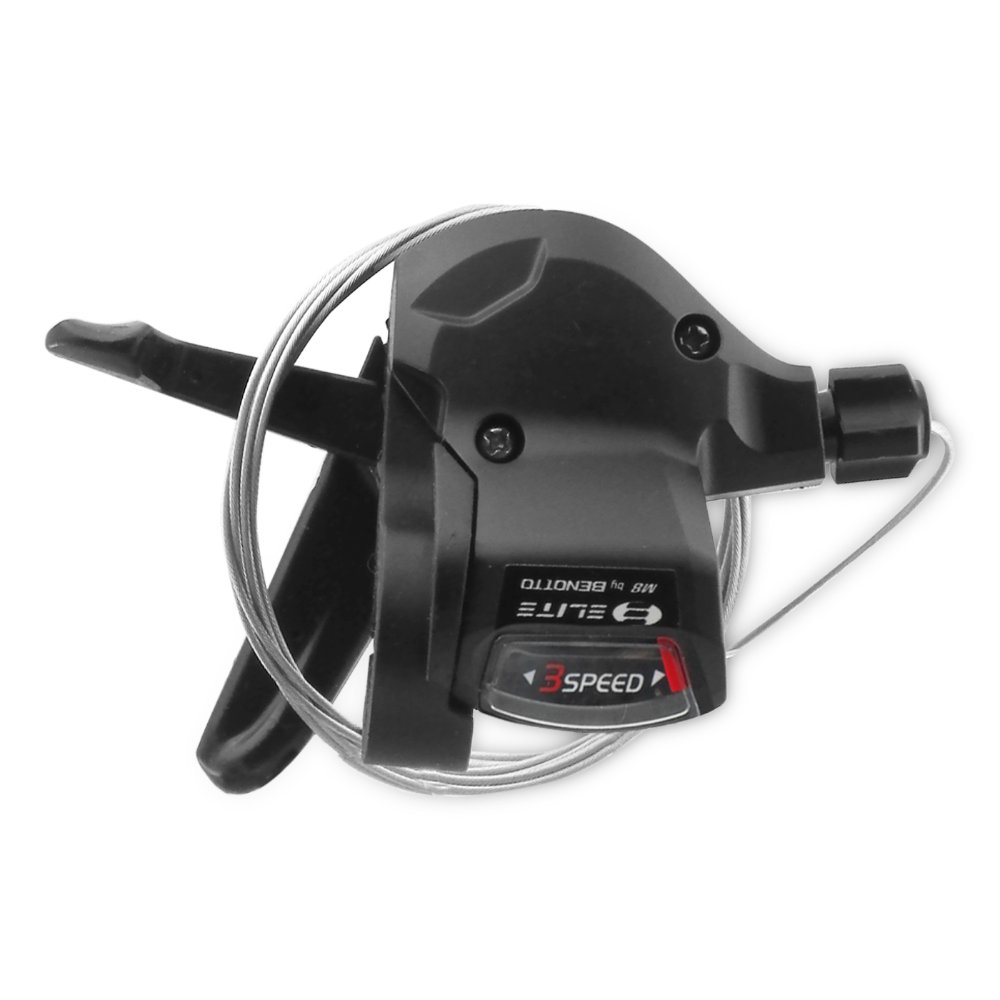 Palanca de Mando ELITE MX8-A Montaña Izquierda 3P. Con Cable Negro