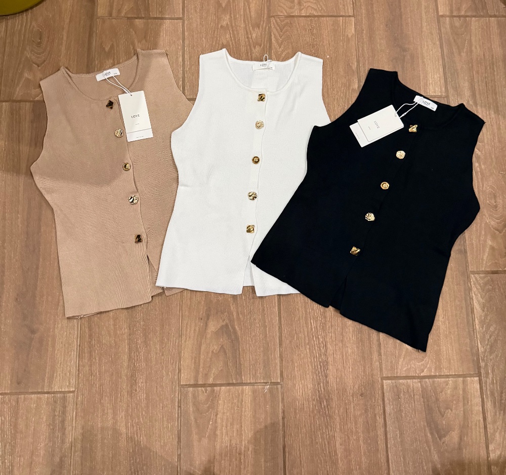 Blusa sin mangas