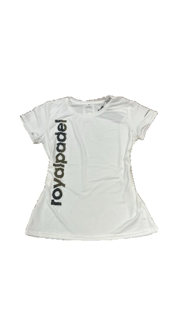 Remera royal Mujer blanco/verde