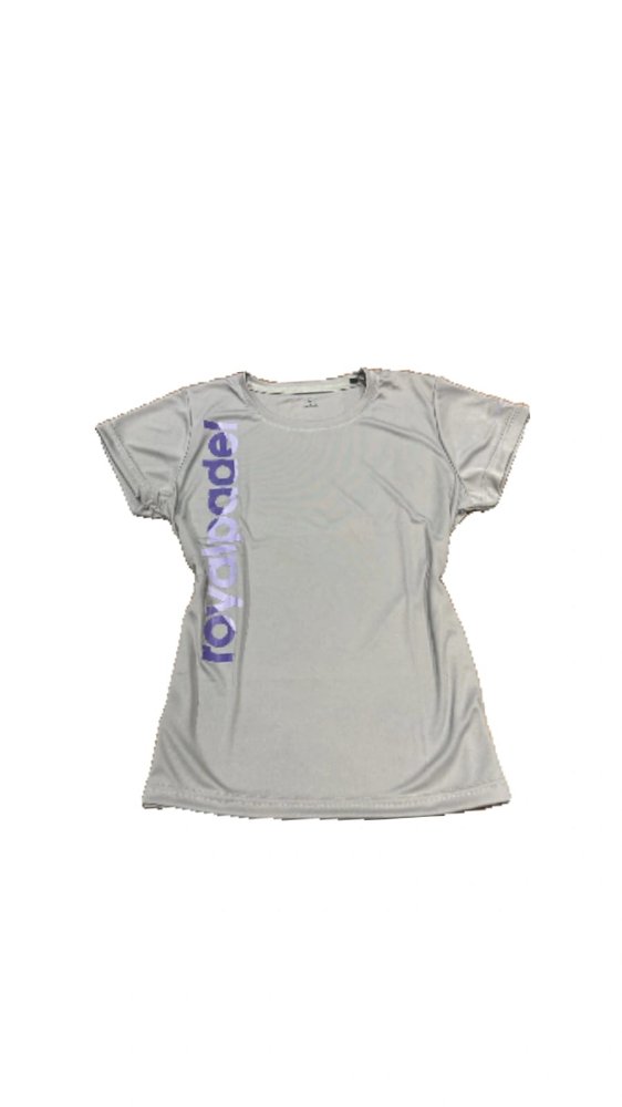Remera royal gris/violeta