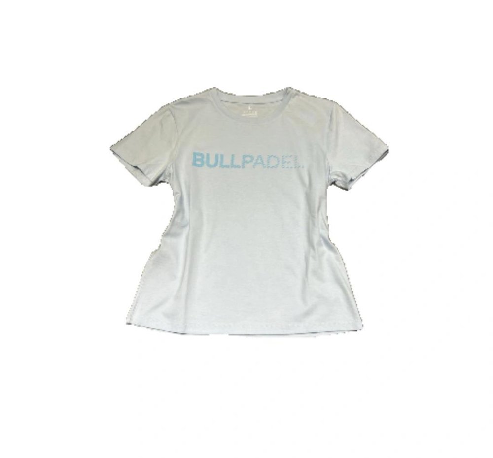 Remera Bull Mujer Ghana Celeste algodon