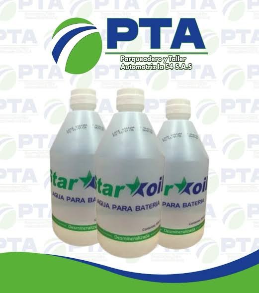 AGUA PARA BATERIA STAR OIL