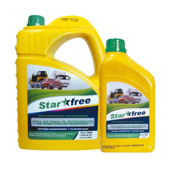 STAR FREE REFRIGERANTE VERDE GALON