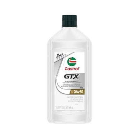 CASTROL GTX 20W50 CUARTO