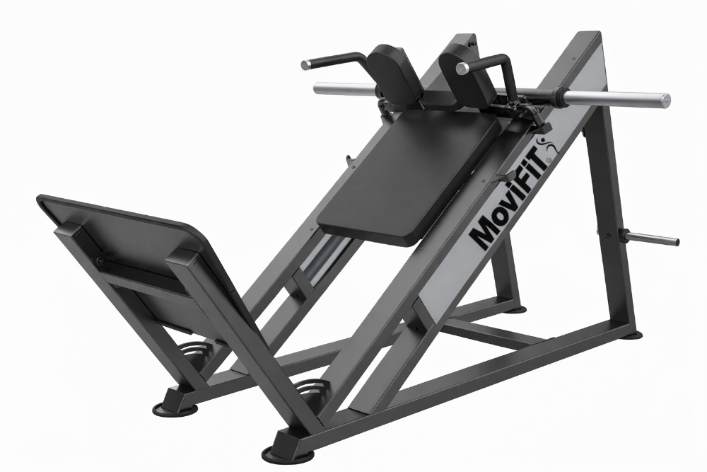 (HACK SQUAT) CARGA CON DISCOS MOVIFIT