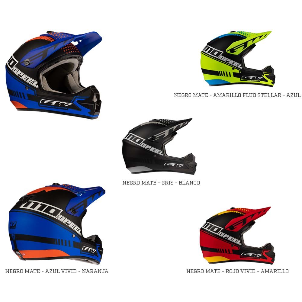 CASCO FULLFACE BMX 1110 SPEED GW